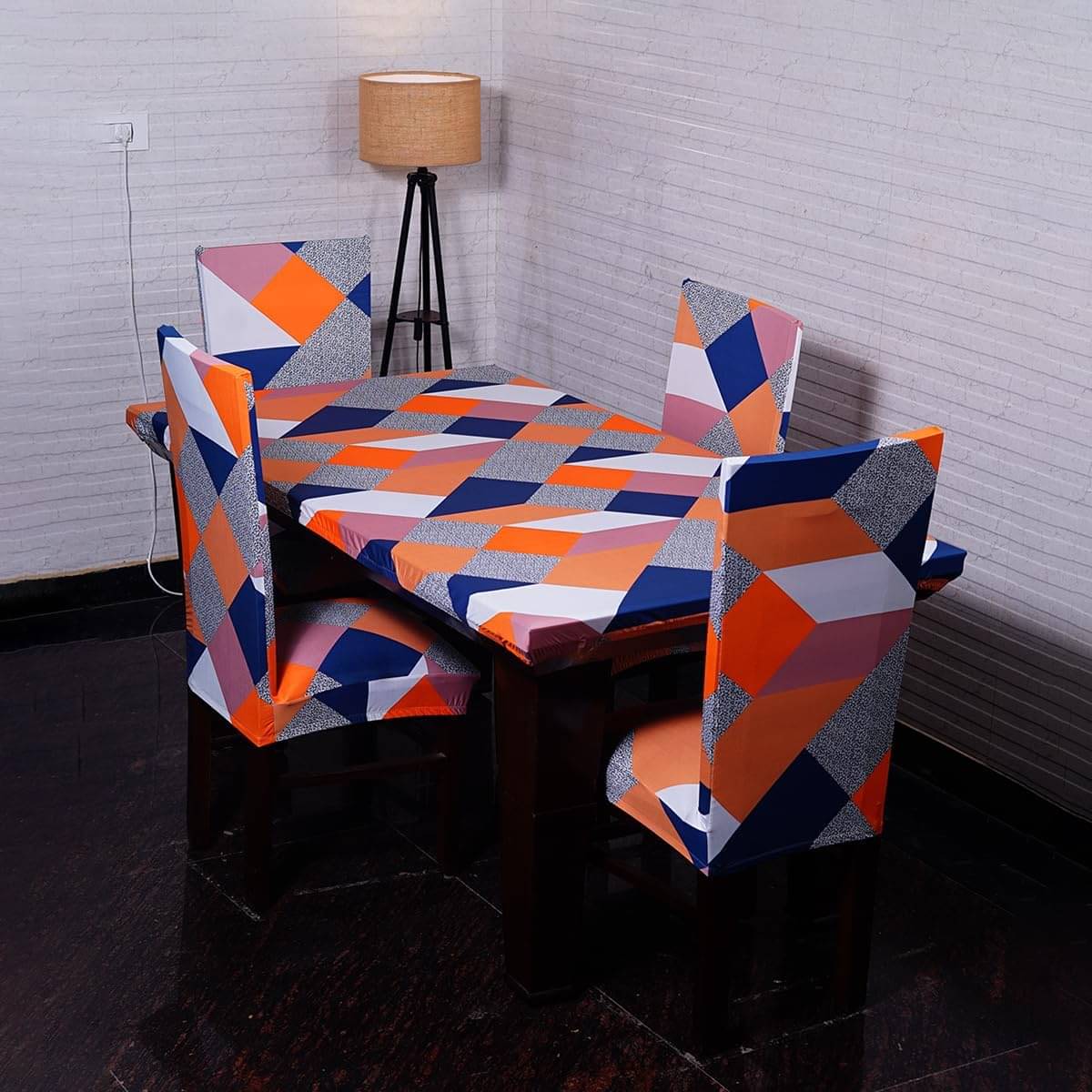 Sosha Home Decor 4 Seater Polyester Chair Cover ( Pack of 5 ) Sosha Home Decor 4 Seater Polyester Chair Cover ( Pack of 5 )