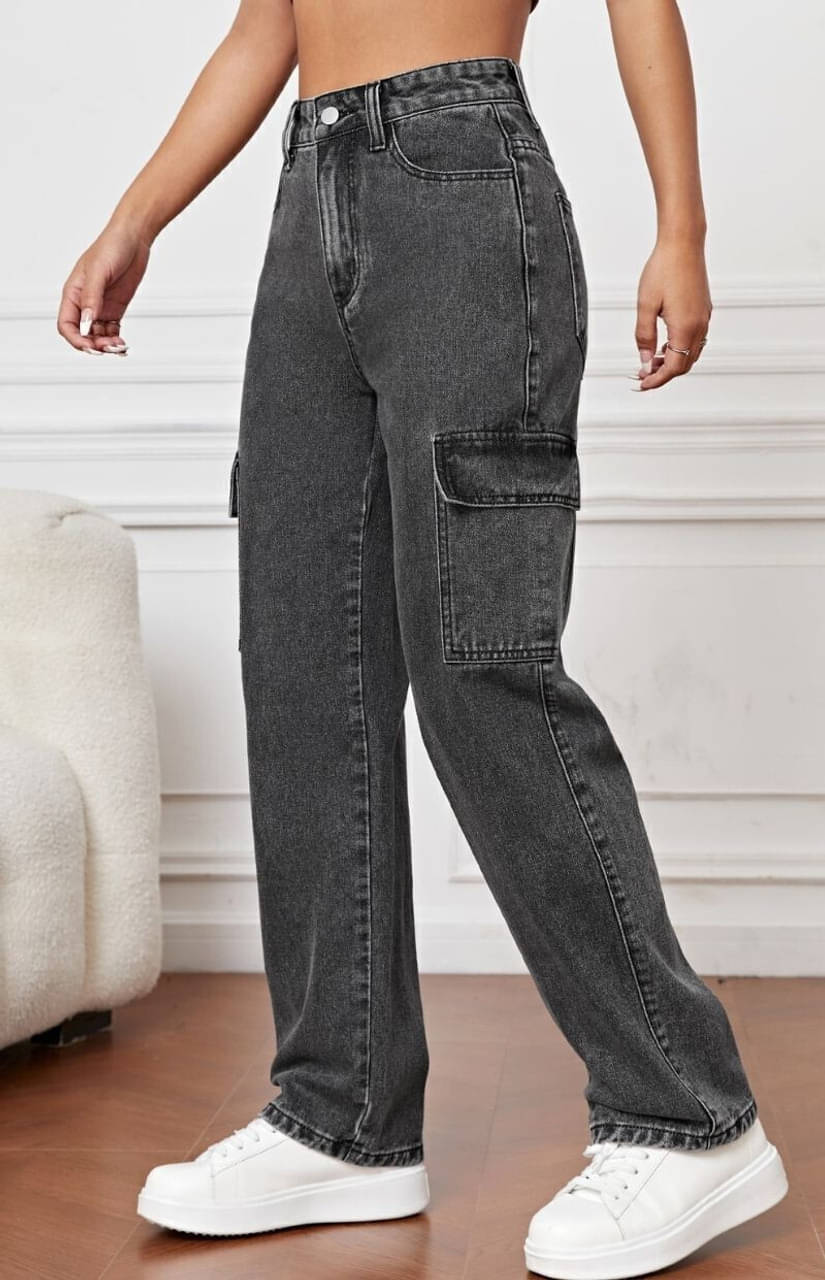     			Star4well Straight Clean Look Men's Jeans - Grey ( Pack of 1 )