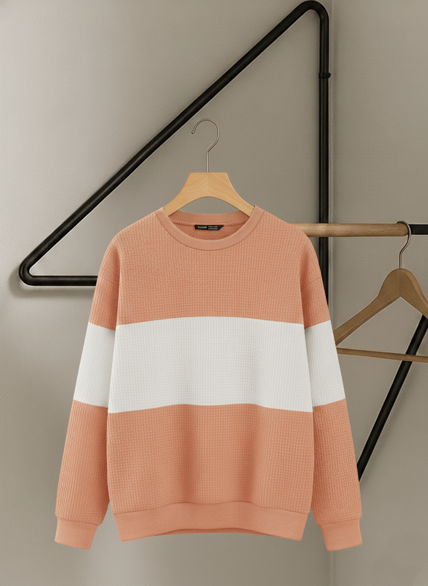 Try This Men Cotton Blend Regular Fit Colorblock T-Shirt ( Pink ) Try This Men Cotton Blend Regular Fit Colorblock T-Shirt ( Pink )