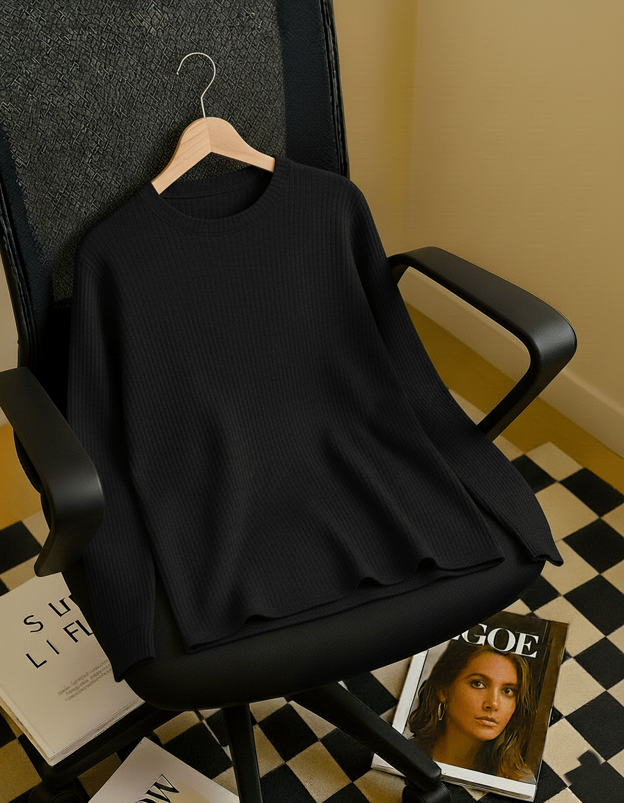     			Try This Men Cotton Blend Regular Fit Colorblock T-Shirt ( Black )