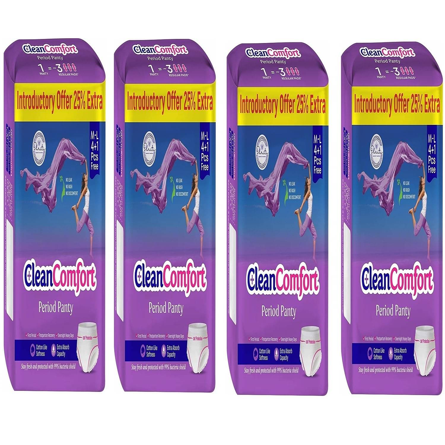     			Clean Comfort Cottony Medium Regular Sanitary Pad