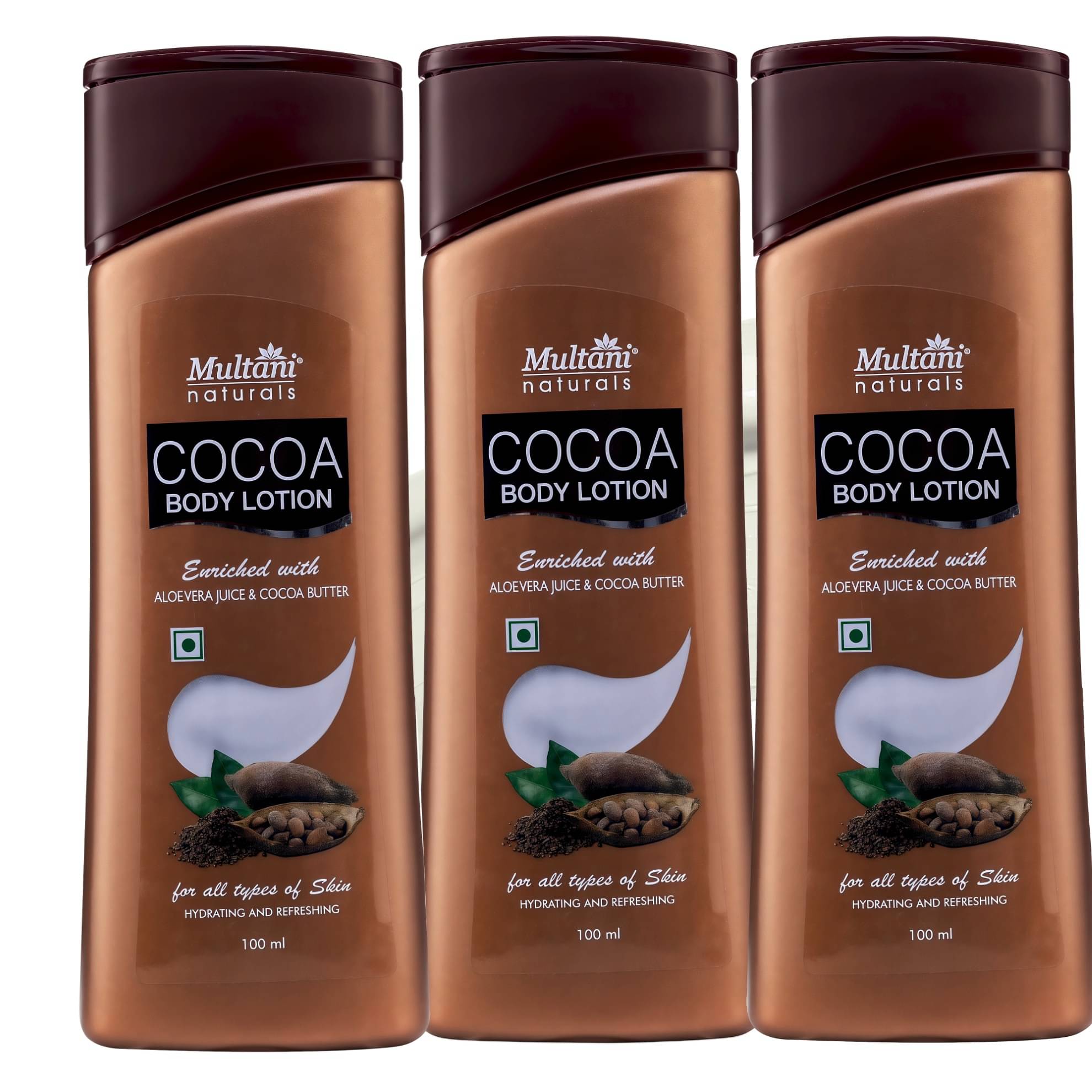 MULTANI NATURALS Moisturizing Lotion For All Skin Type 100 ml ( Pack of 3 ) MULTANI NATURALS Moisturizing Lotion For All Skin Type 100 ml ( Pack of 3 )