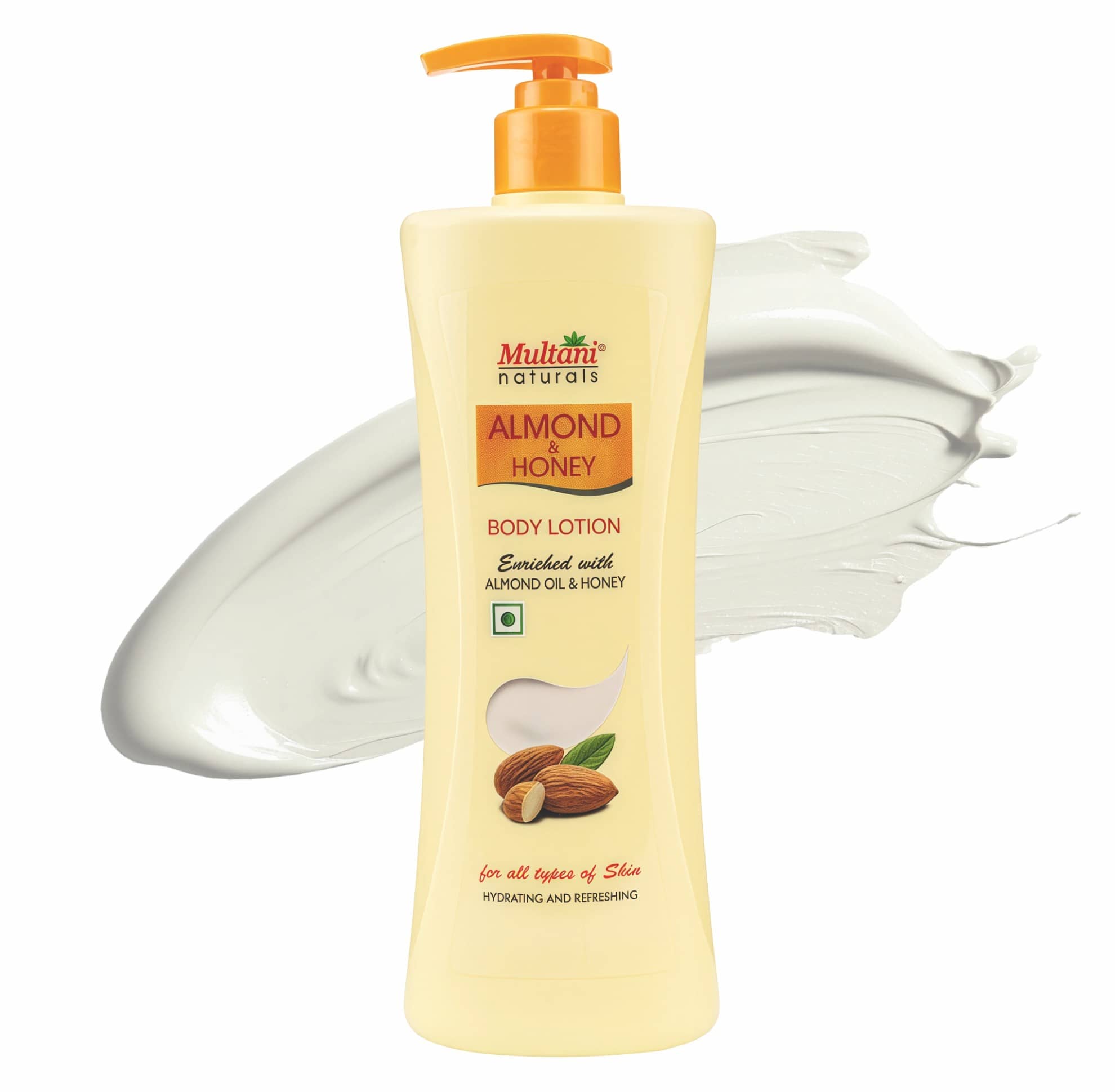 Multani Natural Almond & Honey Body Lotion For Soft Smooth Skin,400 Ml