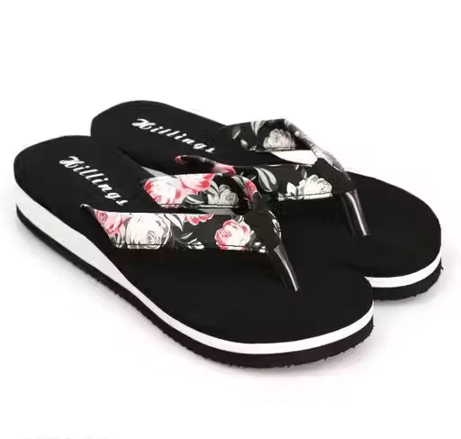     			Name hillings Black Women's Thong Flip Flop