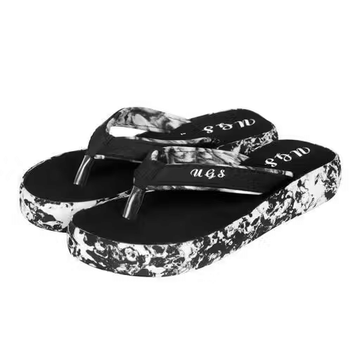     			Name hillings Black Women's Thong Flip Flop