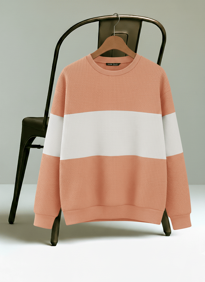 Singham Men Cotton Blend Regular Fit Colorblock T-Shirt ( Pink ) Singham Men Cotton Blend Regular Fit Colorblock T-Shirt ( Pink )