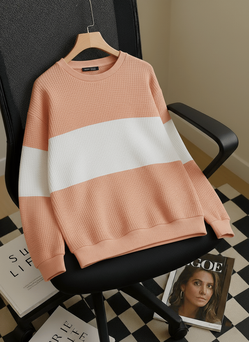 Try This Men Cotton Blend Regular Fit Colorblock T-Shirt ( Pink ) Try This Men Cotton Blend Regular Fit Colorblock T-Shirt ( Pink )