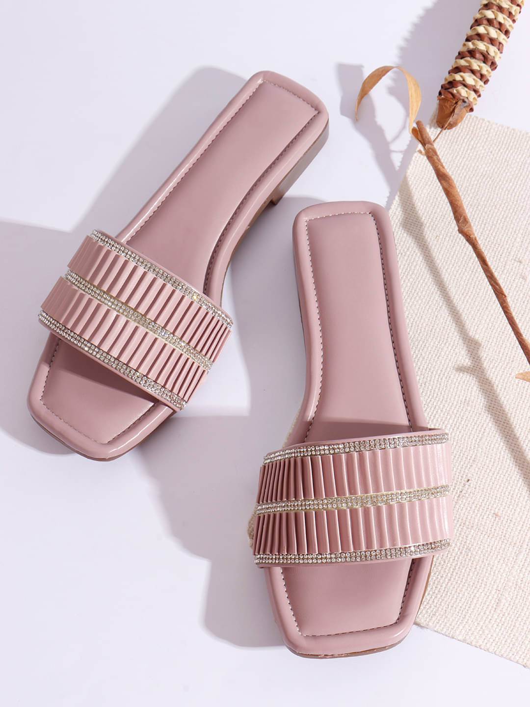     			Try me Pink Women's Flats