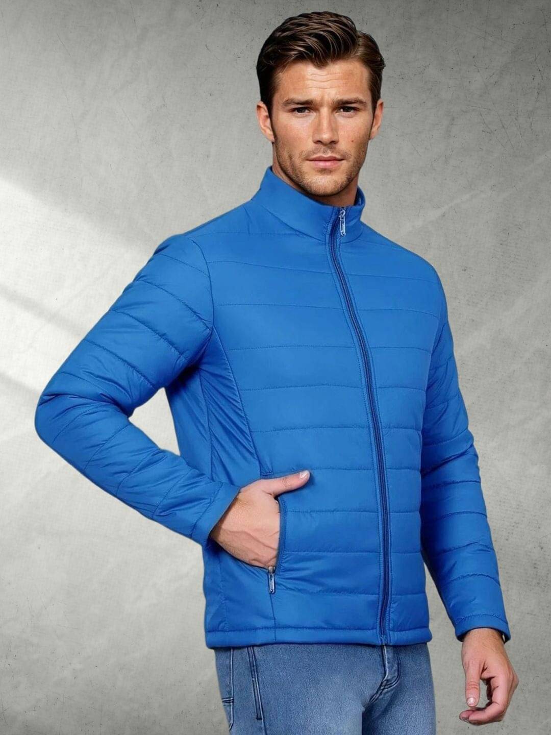     			kotty Nylon Men's Casual Jacket - Blue ( Pack of 1 )