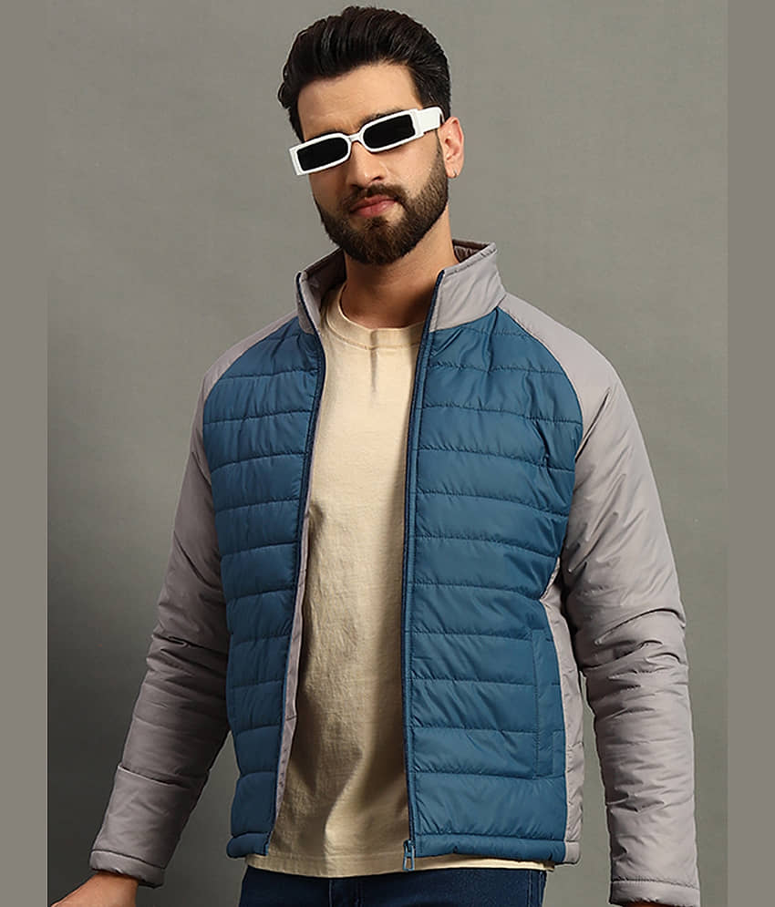 renuovo Polyester Men's Quilted & Bomber Jacket - Blue ( Pack of 1 ) - Jackets & Coats | Buy online on ZillyBuy