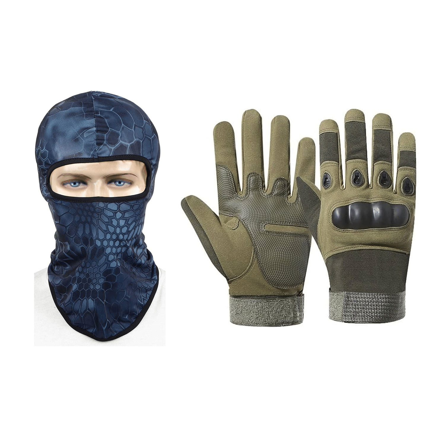 Aksmit Half-Outdoor-GLV Full Finger Motorcycle Riding Gloves with Multi-Functional Balaclava Full Face Mask for Men & Women – UV Protection, Dustproof, and All-Season Outdoor Sports Gear Aksmit Half-Outdoor-GLV Full Finger Motorcycle Riding Gloves with Multi-Functional Balaclava Full Face Mask for Men & Women – UV Protection, Dustproof, and All-Season Outdoor Sports Gear