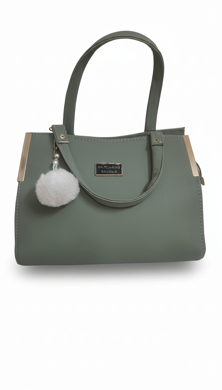     			RK Shoulder Bag Faux Leather Set of 1 ( Green )