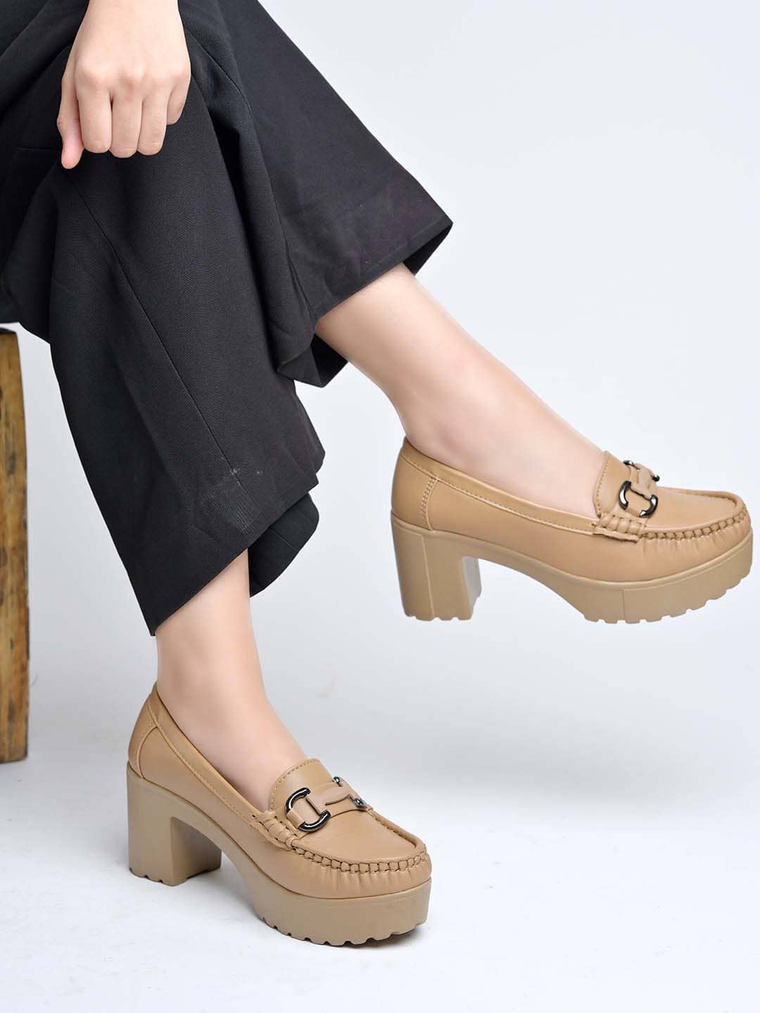 Shoetopia Mauve Women's Pumps Heels - Heels | Buy online on ZillyBuy