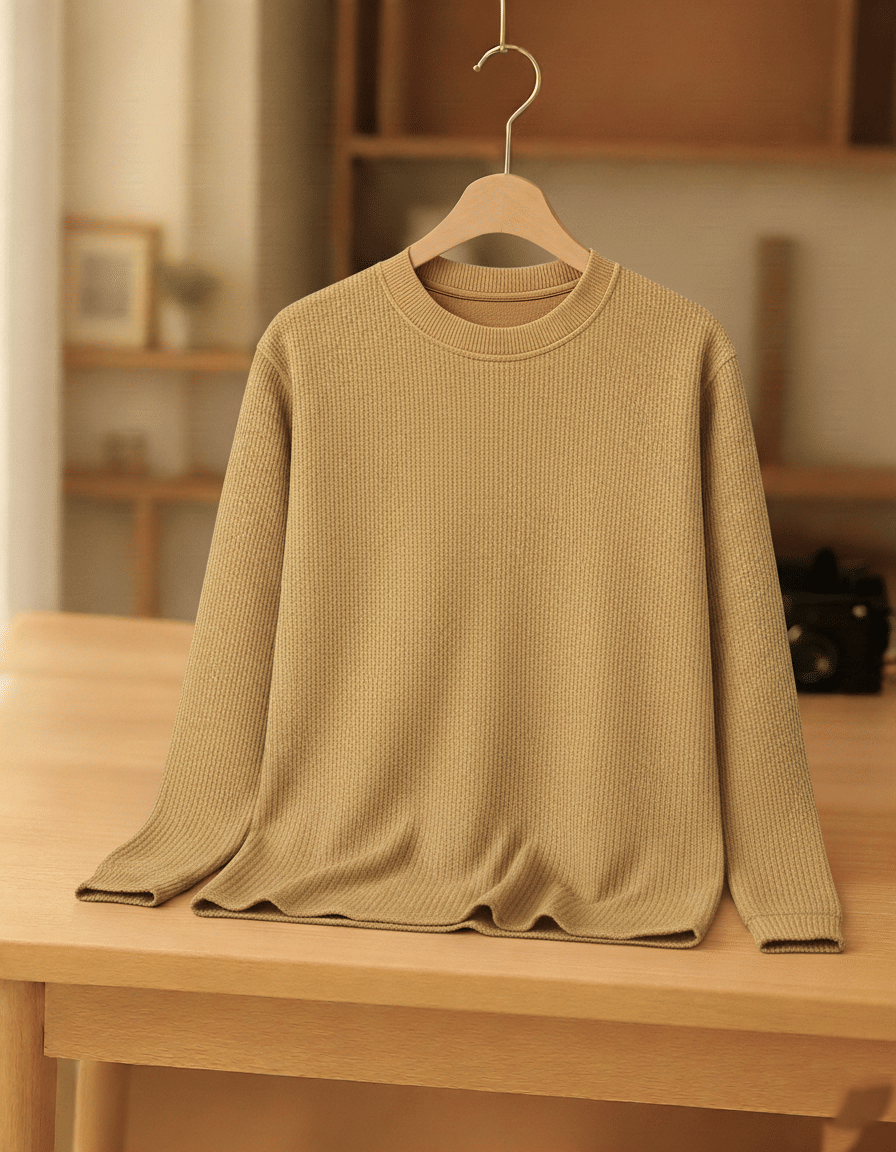     			Singham Men Cotton Blend Regular Fit Solid T-Shirt ( Brown )