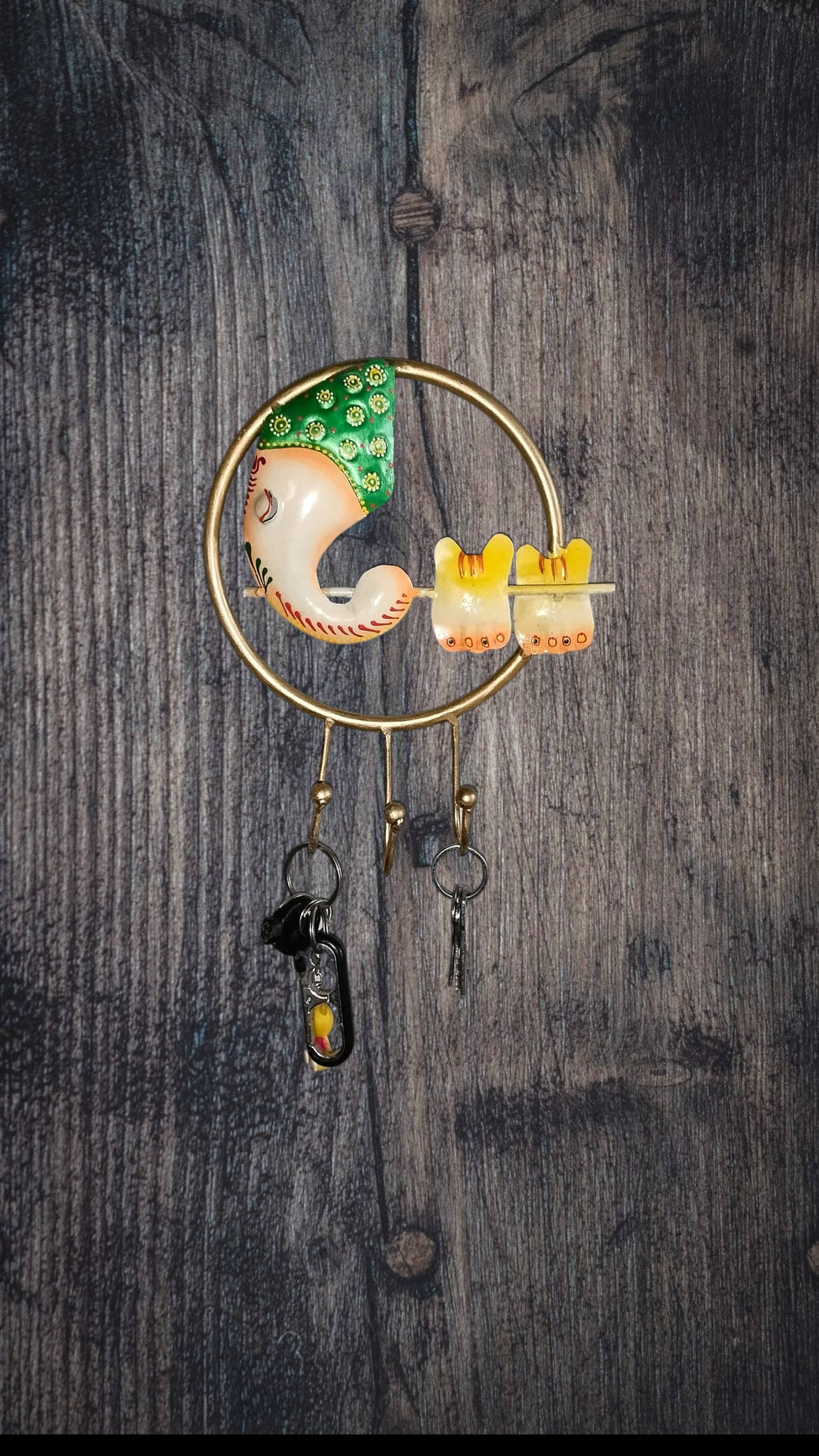 BALAJI INC. | Red Hook Vinayaka/ Ganesha Ji / Table Decorative porate Gift, Table Decor, Pooja Room Decor Handicraft Iron Ganesha ji Keychain Hook / Hanger BALAJI INC. | Red Hook Vinayaka/ Ganesha Ji / Table Decorative porate Gift, Table Decor, Pooja Room Decor Handicraft Iron Ganesha ji Keychain Hook / Hanger