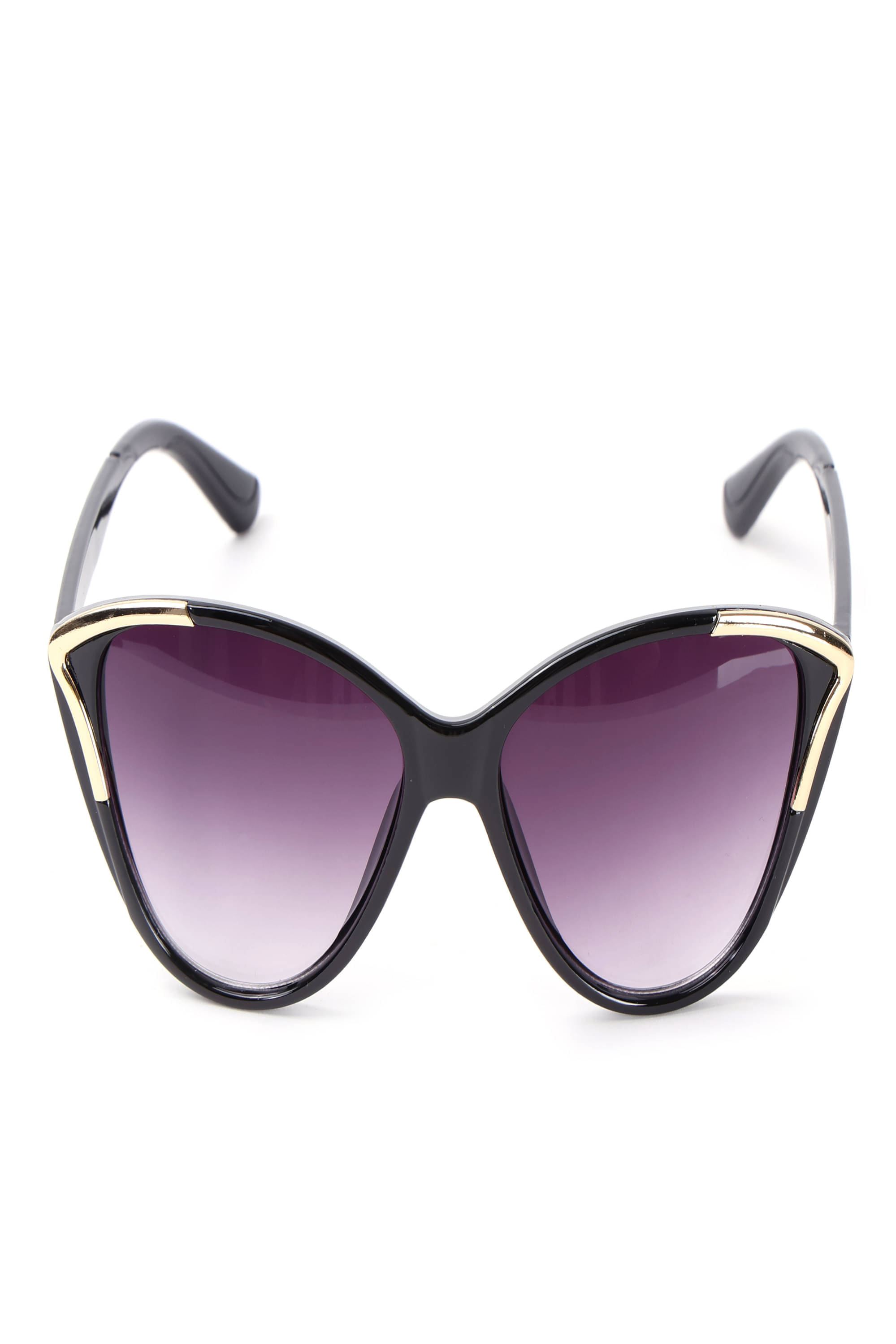     			Bayberry Black Cat Eye Sunglasses ( Pack of 1 )
