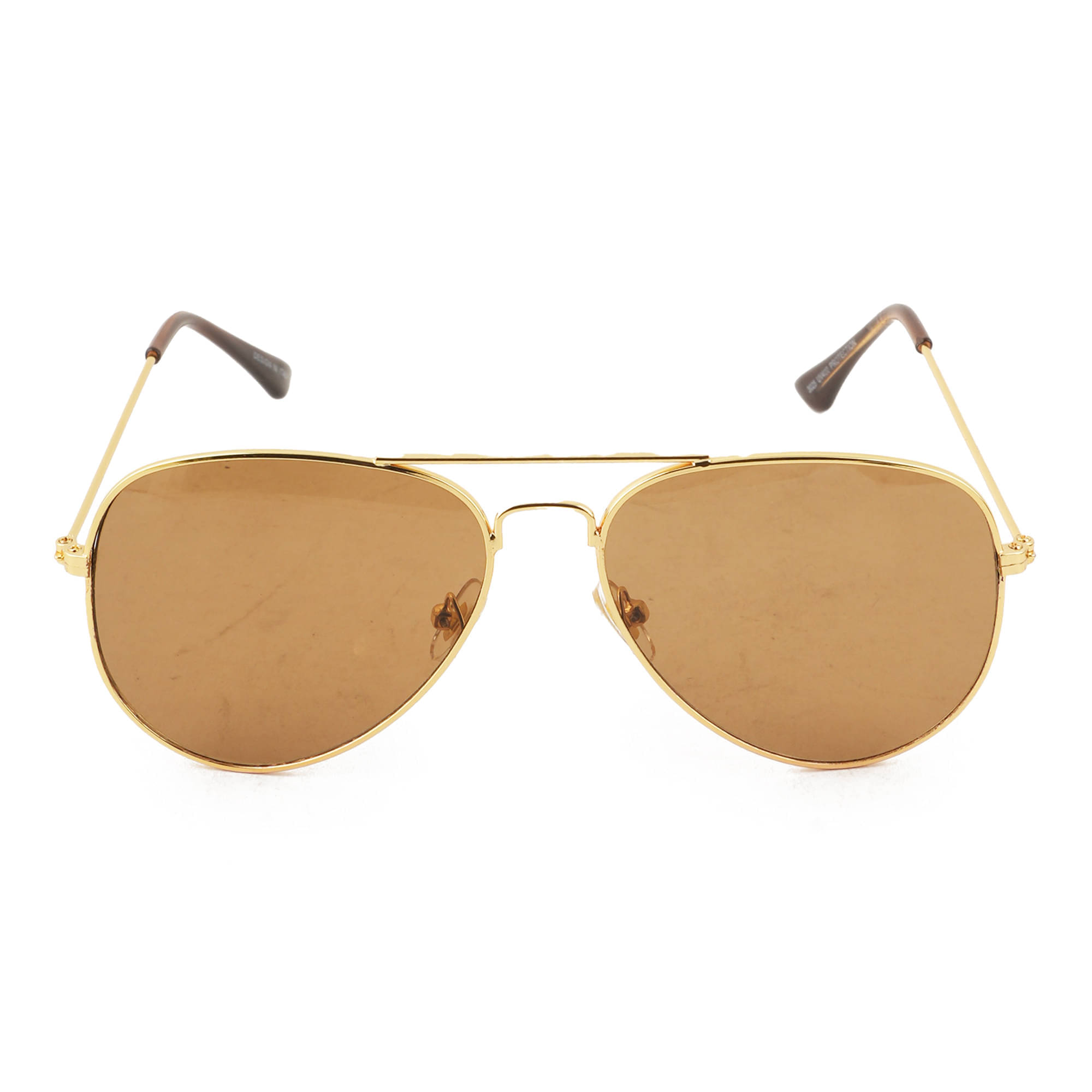    			Bayberry Gold Oval Sunglasses ( Pack of 1 )