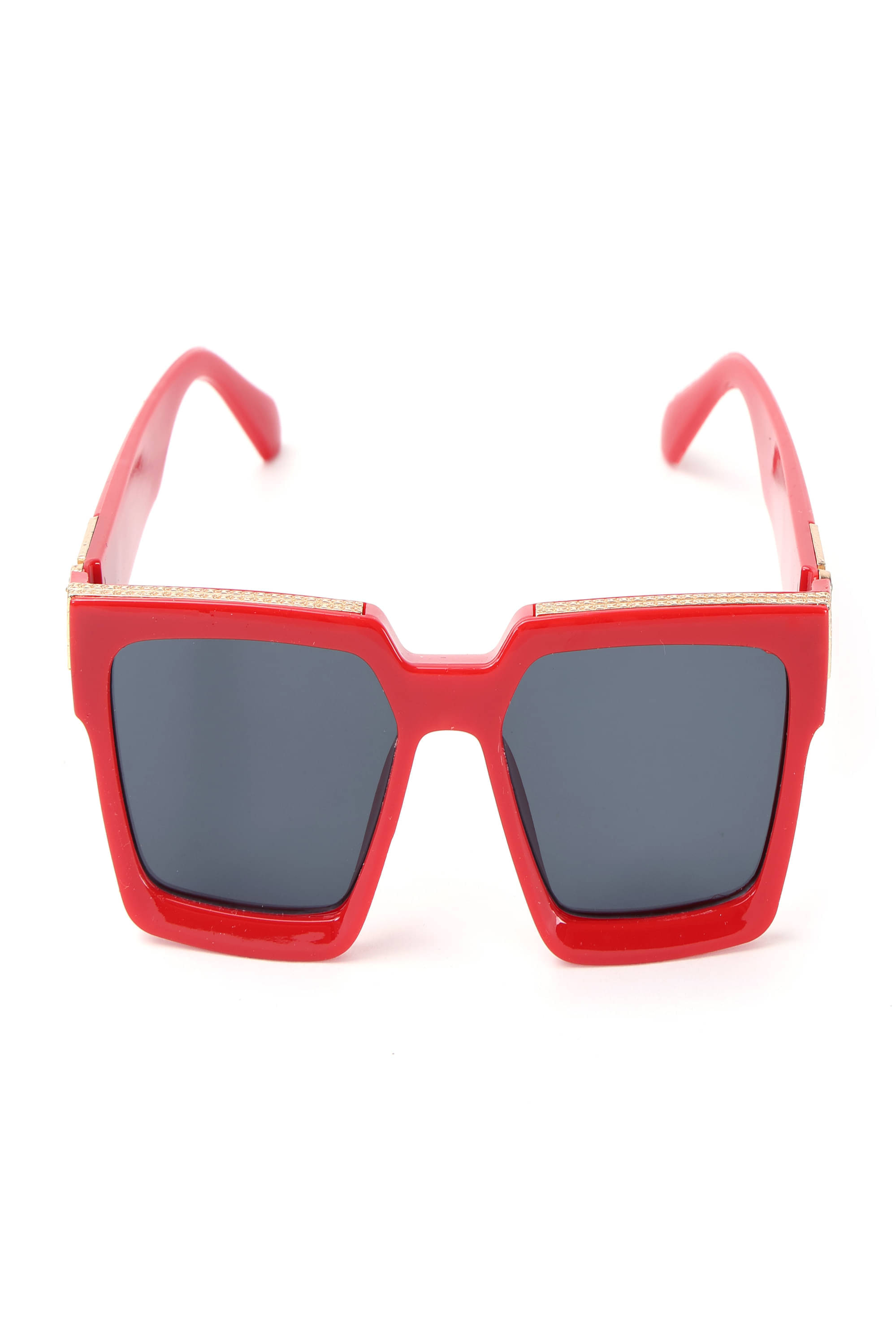     			Bayberry Red Square Sunglasses ( Pack of 1 )