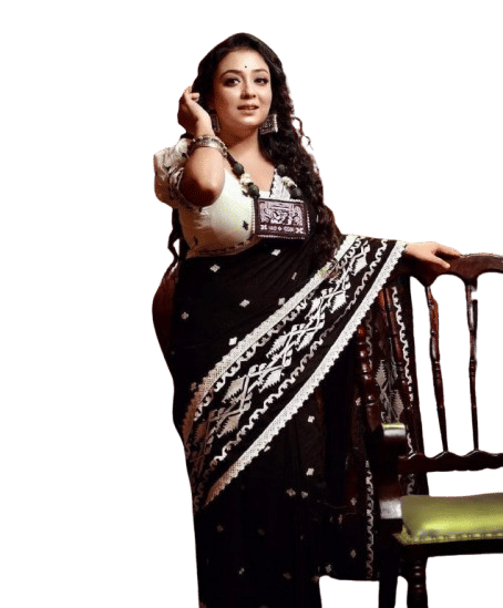 LAXMI SAREE MALL Rayon Embroidered Regular Saree Without Blouse Piece ( Black ) LAXMI SAREE MALL Rayon Embroidered Regular Saree Without Blouse Piece ( Black )