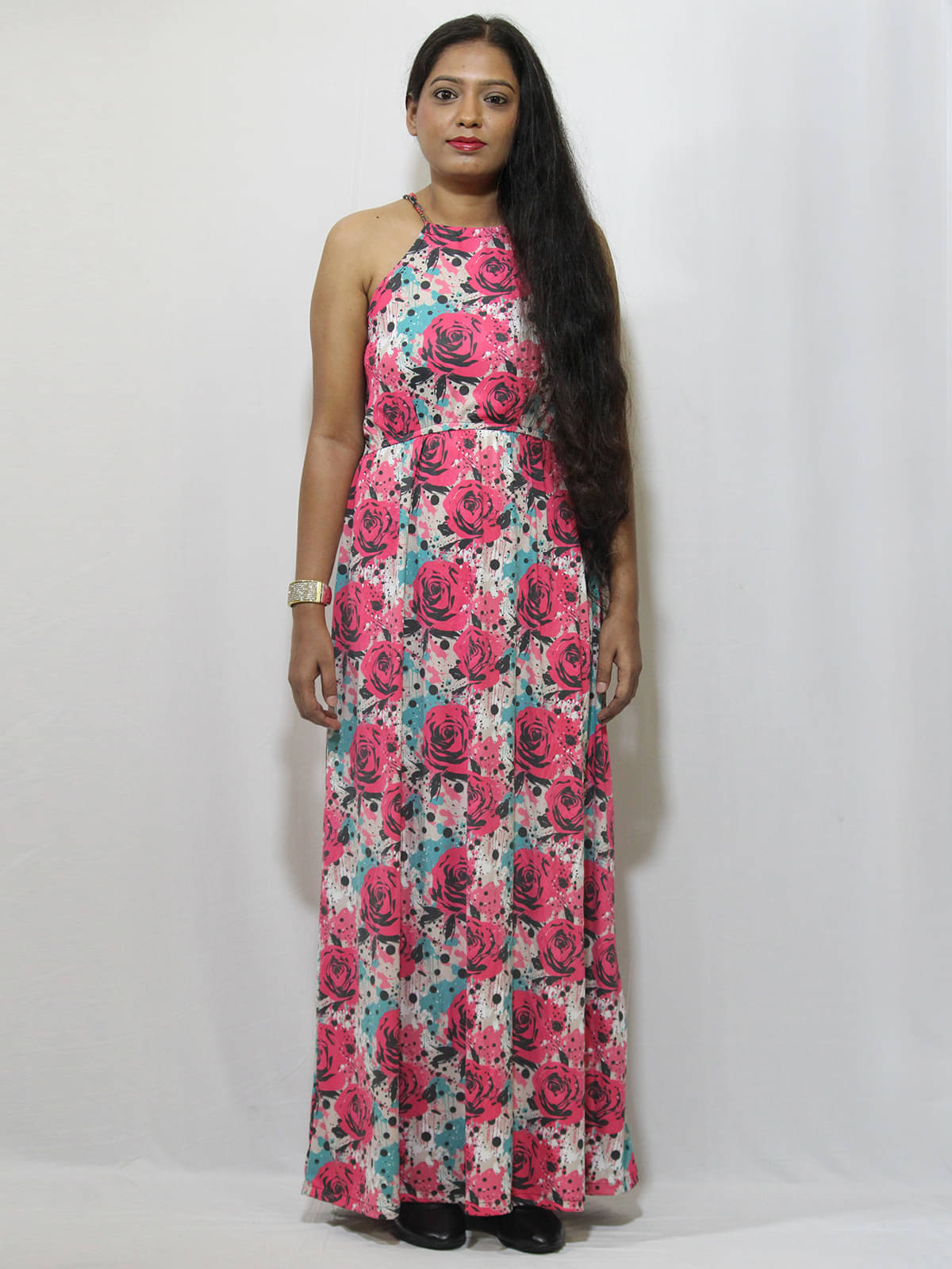 Lola Dola Women Polyester Printed Fit & Flare Dress ( Multicolor 14 ) Lola Dola Women Polyester Printed Fit & Flare Dress ( Multicolor 14 )