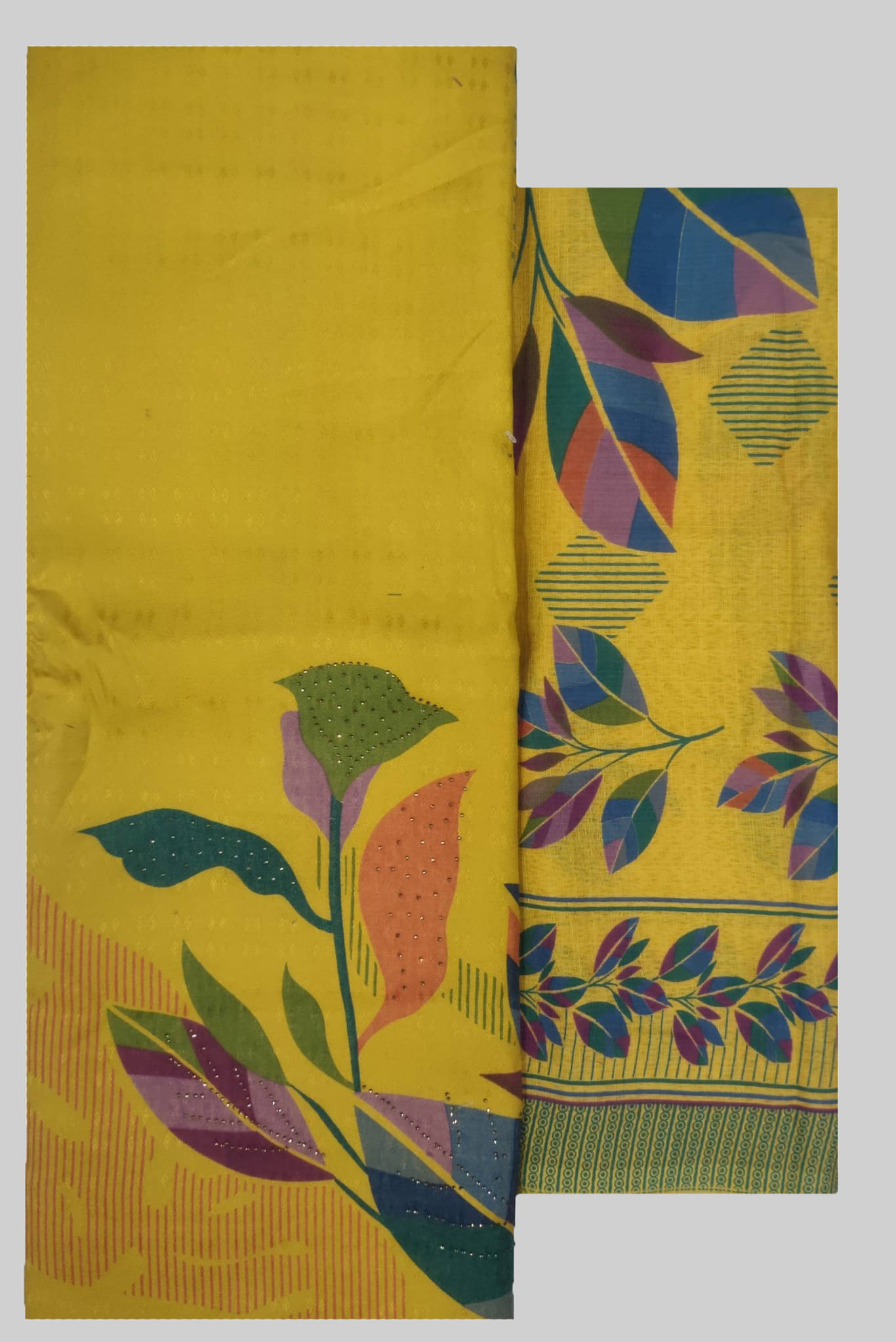     			Soul Essence Women Woollen Unstitched Dress Material ( Yellow )