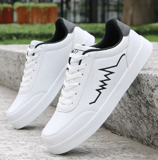     			COOPERWINGS Men's Casual White Men's Outdoor Shoes