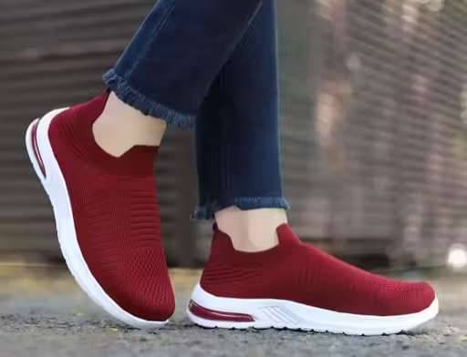     			COOPERWINGS - Red Women's Running Shoes