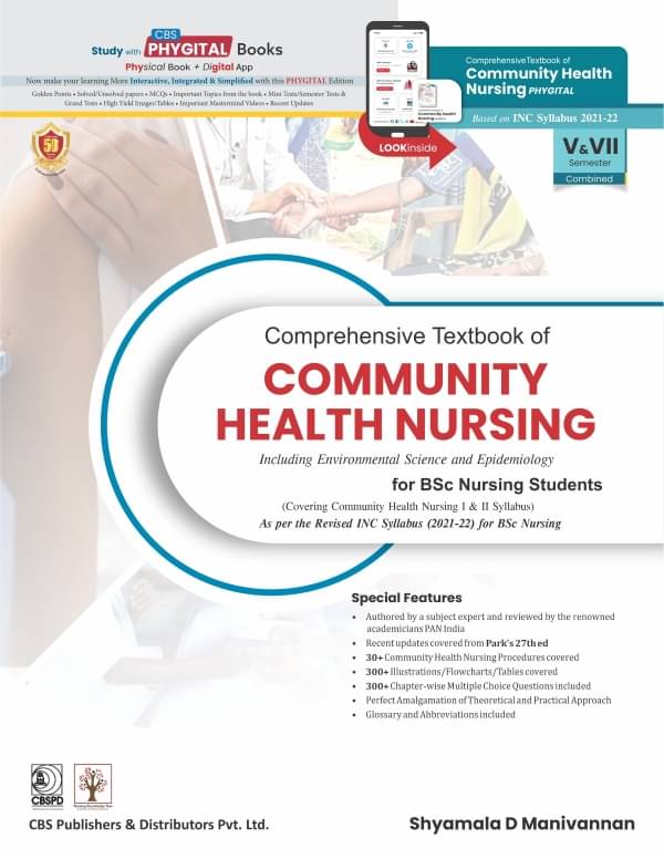     			Comprehensive Textbook Of Community Health Nursing For B.Sc Nursing Students