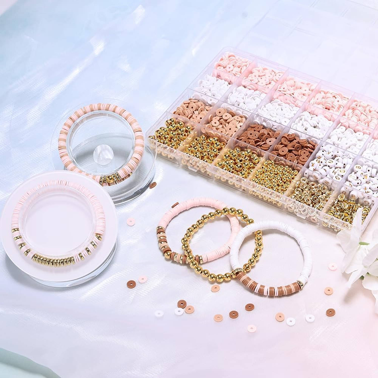     			DIY Bead Bracelet Making Kit for Girls & Kids– Jewellery  Craft Set
