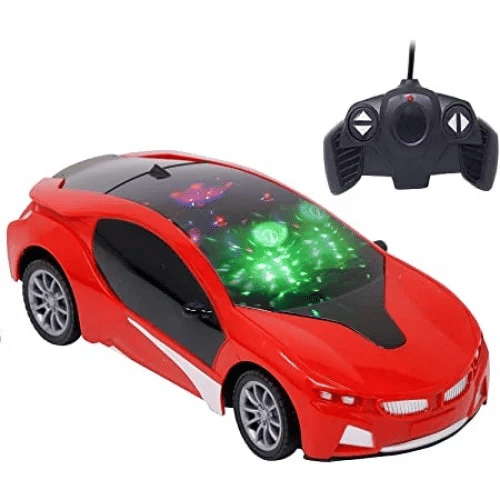     			Fast Modern 3D light cars for kids Remote control