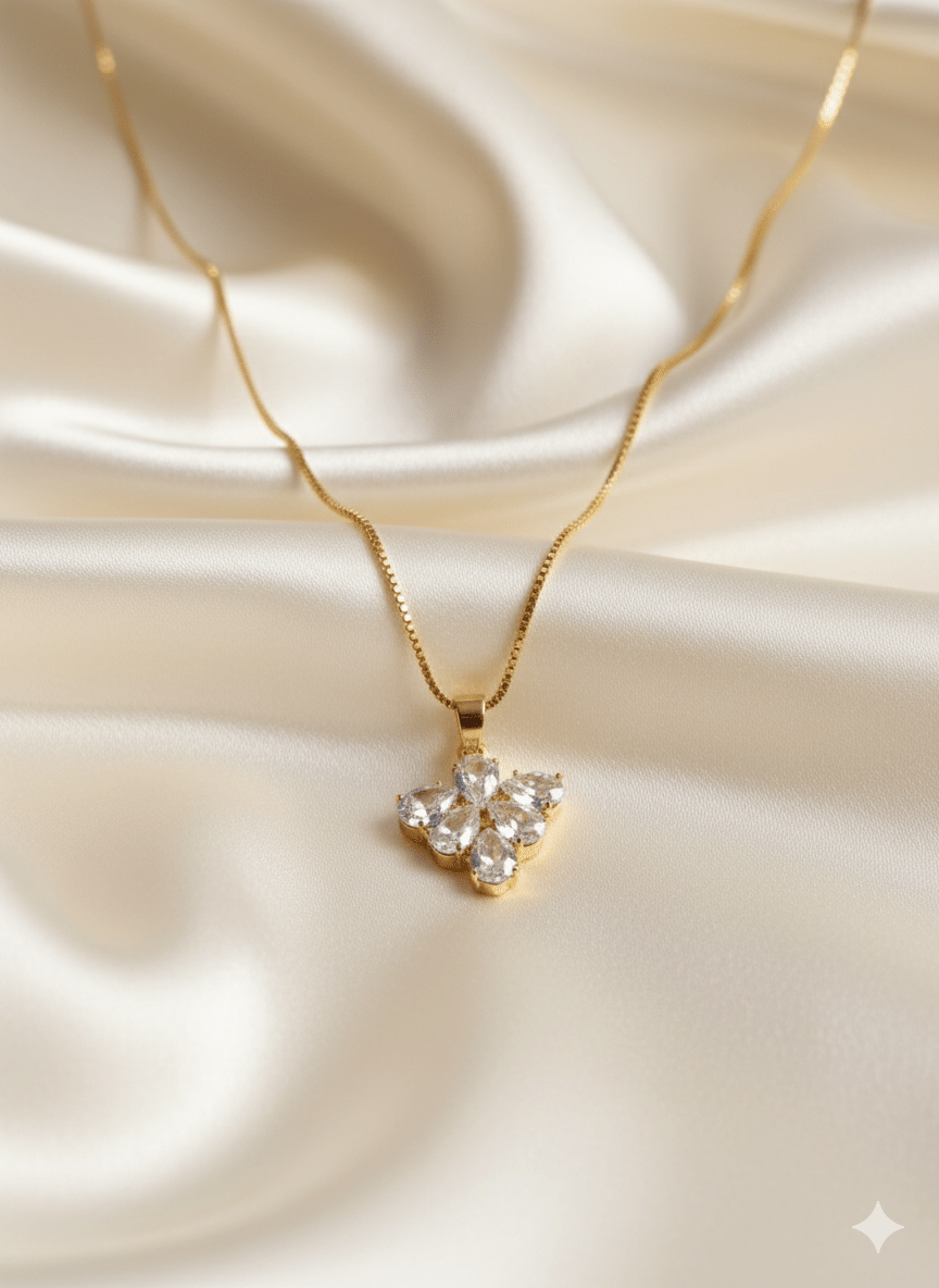 Flauri Golden Pendant ( Pack of 1 ) Flauri Golden Pendant ( Pack of 1 )