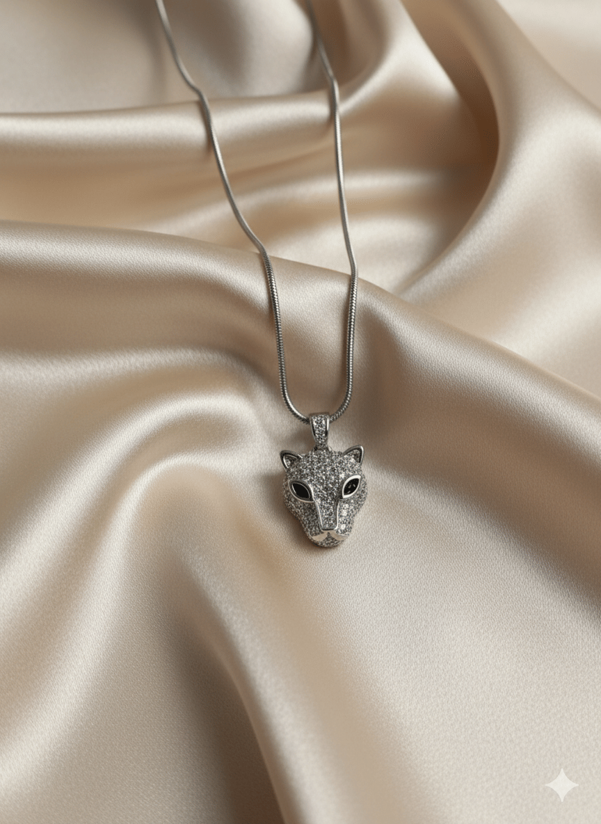     			Flauri Silver Pendant ( Pack of 1 )