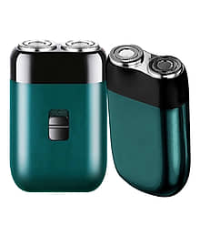 Geemy Rechargeable shaver Green Cordless Beard Trimmer With 45 minutes Runtime