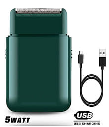 Gemmy Elegant Design Green Cordless Beard Trimmer With 45 minutes Runtime