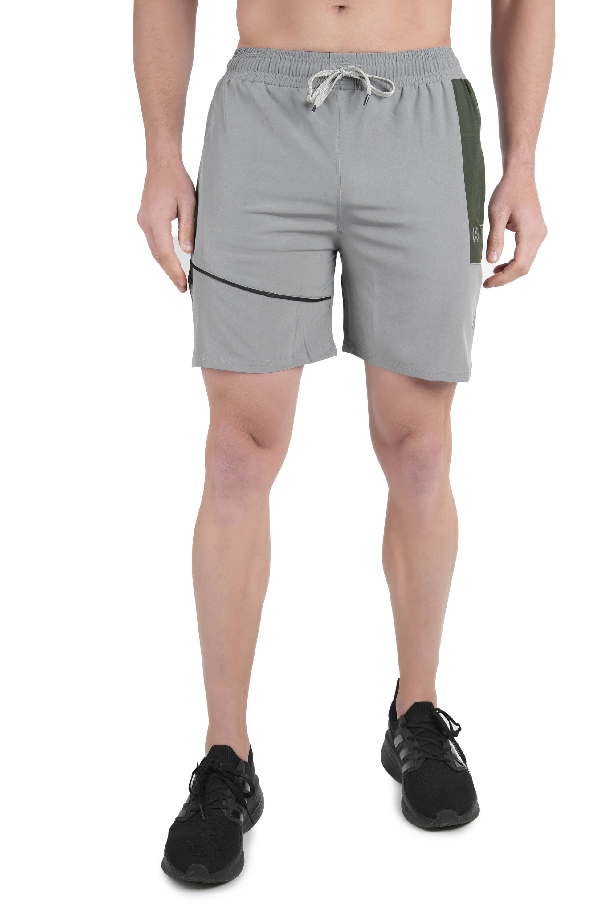 KWINGS Light Grey Lycra Men's Shorts ( Pack of 1 ) KWINGS Light Grey Lycra Men's Shorts ( Pack of 1 )