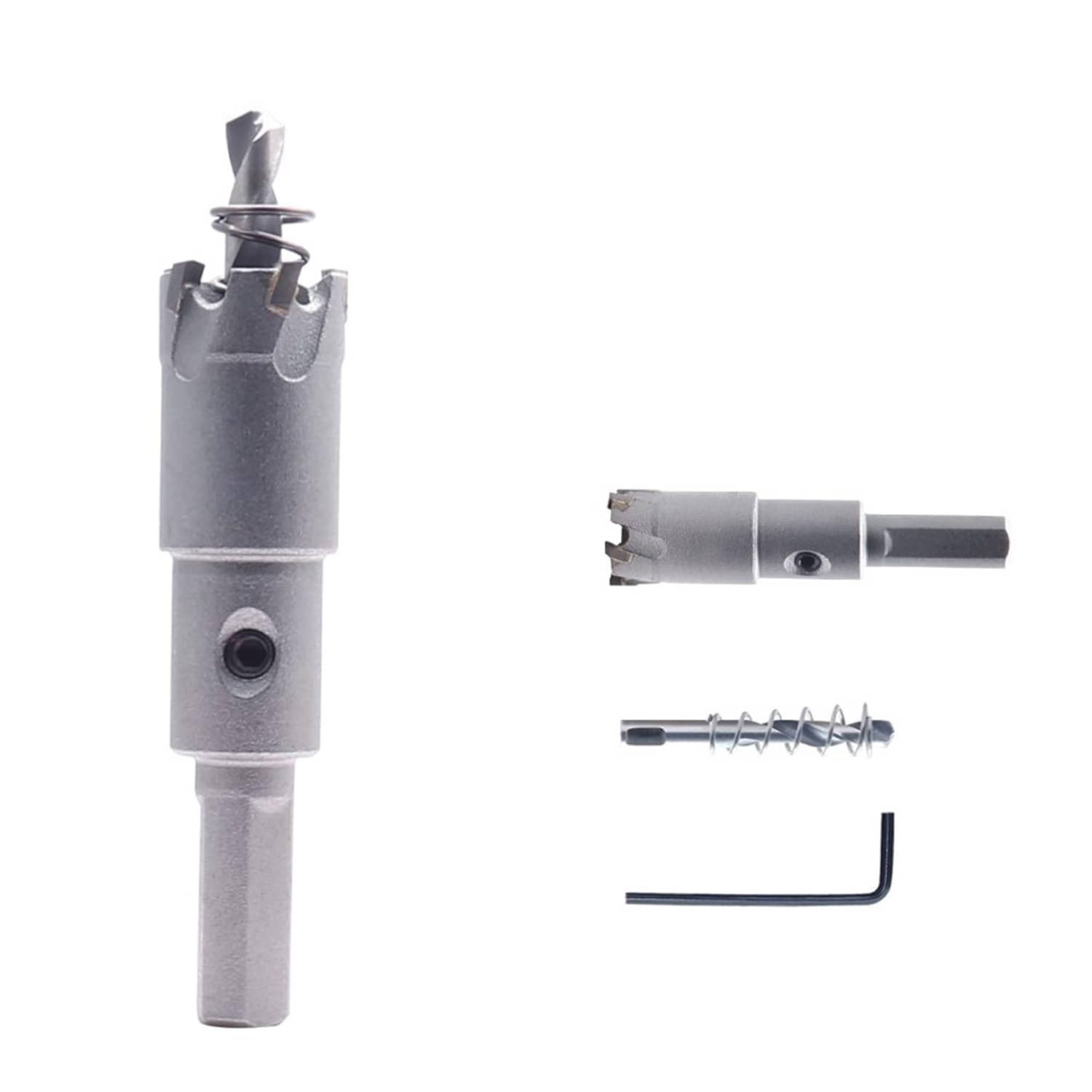     			LXMI 18mm TCT Core Drill Bit – Carbide Hole Saw for Stainless Steel, Mild Steel, Cast Iron, Aluminium & Metals – Industrial Drill Cutter – Choice of Sizes 18