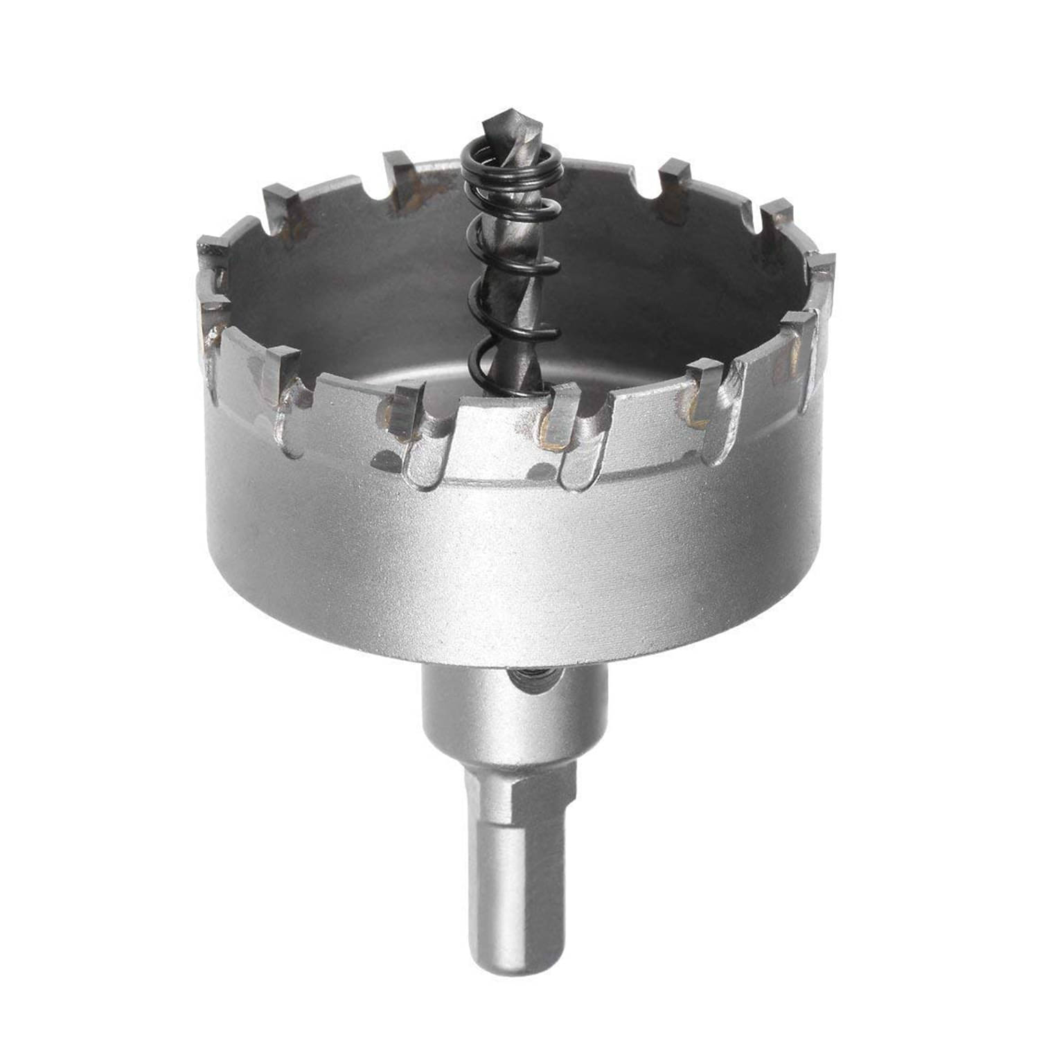     			LXMI 63mm TCT Core Drill Bit – Carbide Hole Saw for Stainless Steel, Mild Steel, Cast Iron, Aluminium & Metals – Industrial Drill Cutter – Choice of Sizes 63