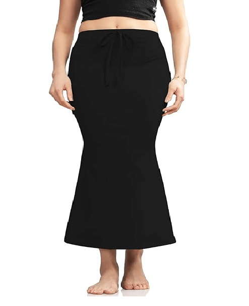 Pathudi Women Cotton Blend Saree Shaper ( Black ) Pathudi Women Cotton Blend Saree Shaper ( Black )