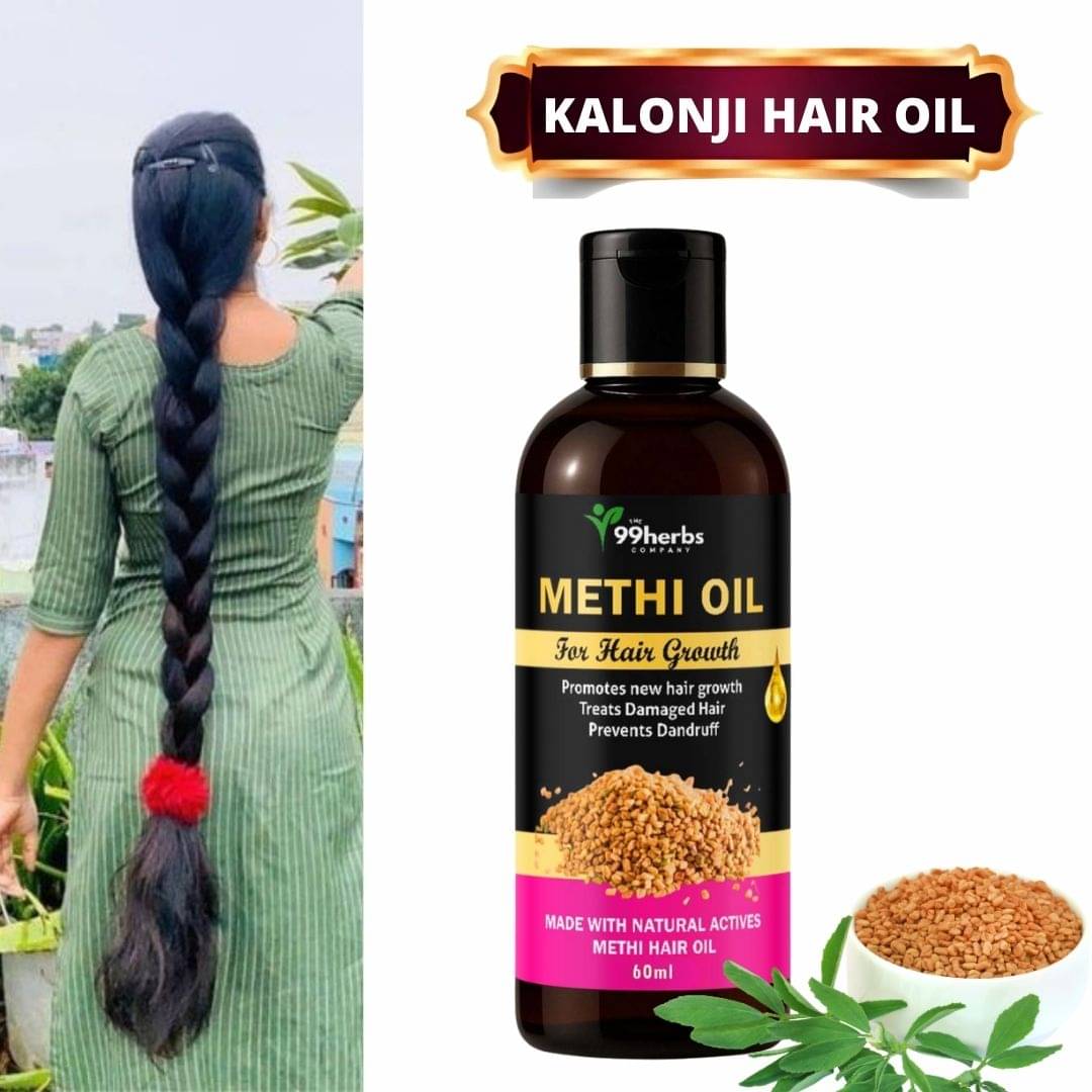 THE 99 HERBS COMPANY Anti Hair Fall FenugreekOil 60 ml ( Pack of 1 ) THE 99 HERBS COMPANY Anti Hair Fall FenugreekOil 60 ml ( Pack of 1 )