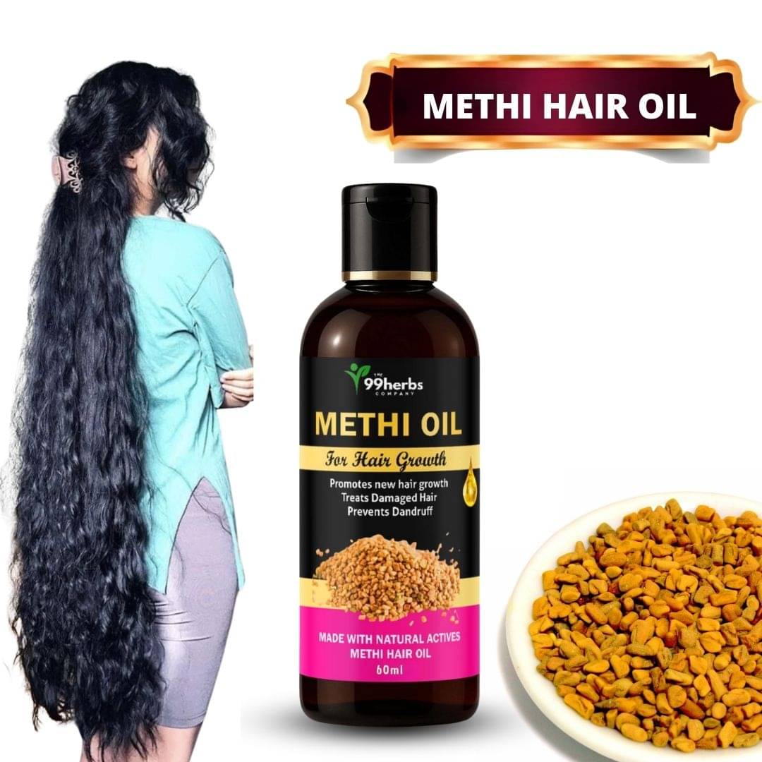    			THE 99 HERBS COMPANY Anti Hair Fall FenugreekOil 60 ml ( Pack of 1 )
