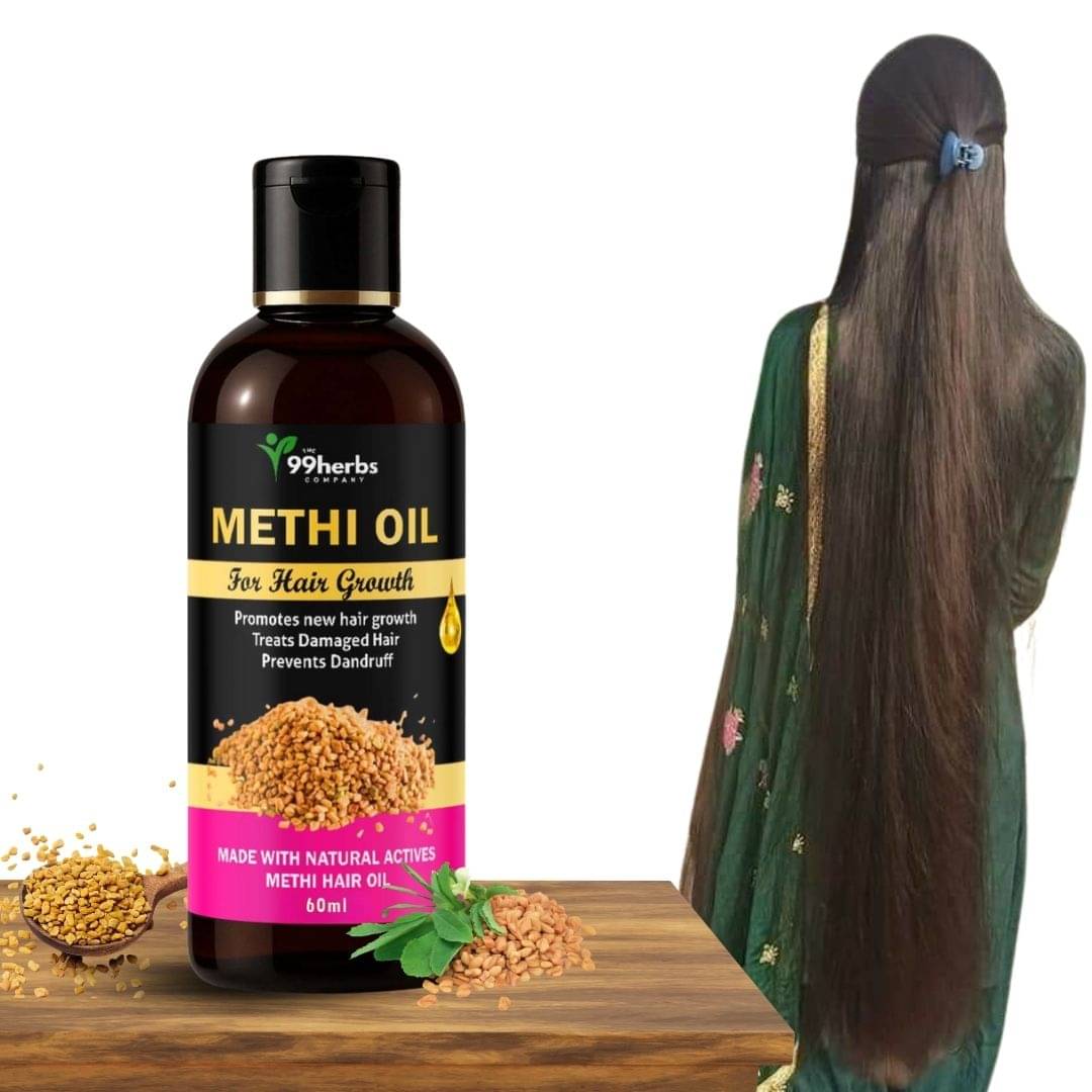     			THE 99 HERBS COMPANY Anti Hair Fall FenugreekOil 60 ml ( Pack of 1 )