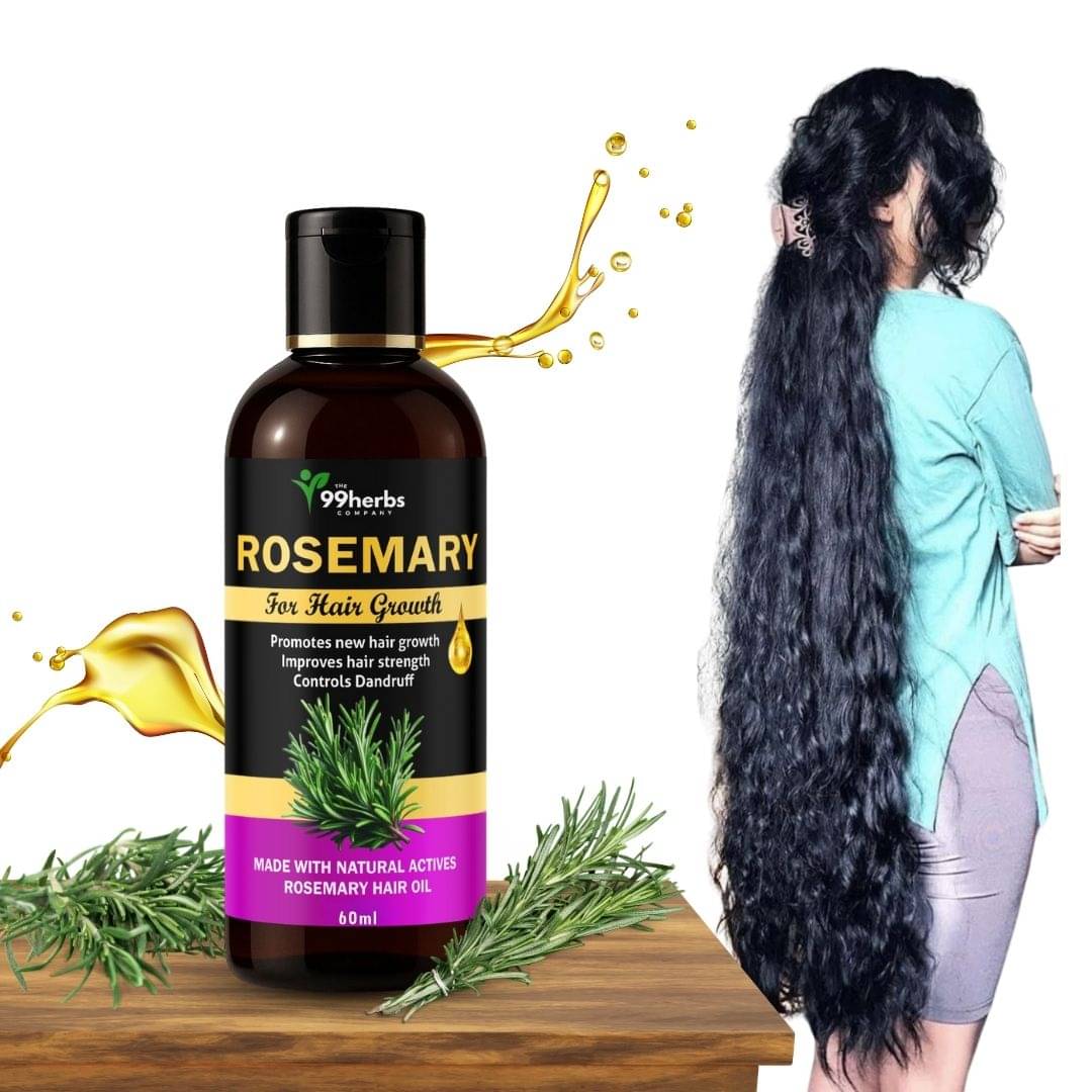     			THE 99 HERBS COMPANY Anti Hair Fall Rosemary Oil 60 ml ( Pack of 1 )