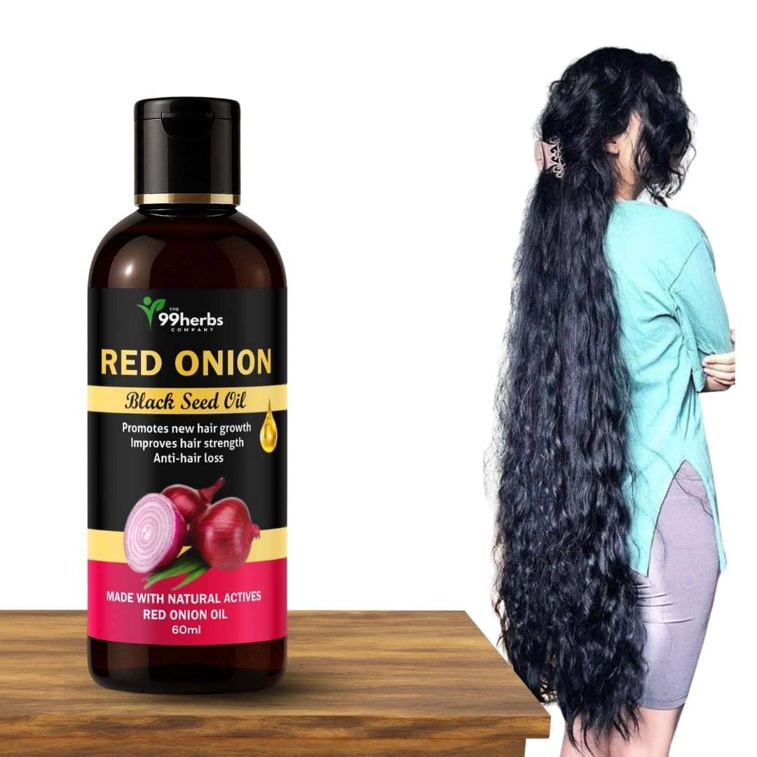     			THE 99 HERBS COMPANY Hair Growth Onion Oil 60 ml ( Pack of 1 )