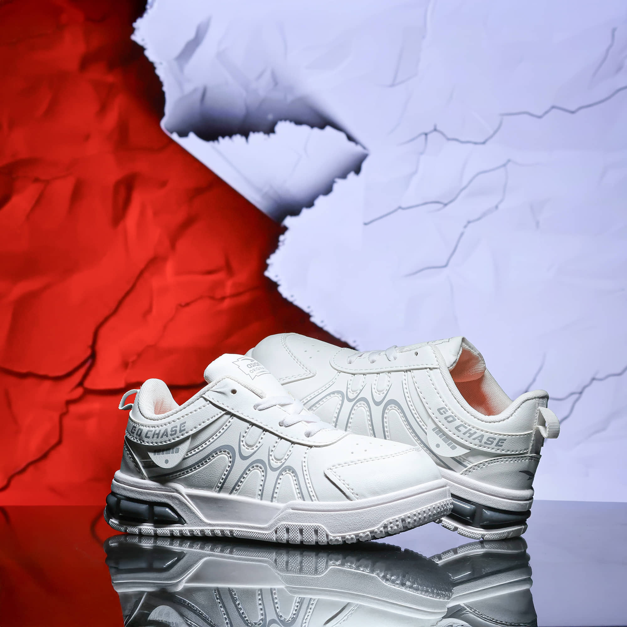 ASIAN RANGER-01 White Boy's Sneakers - Casual Shoes | Buy online on ZillyBuy