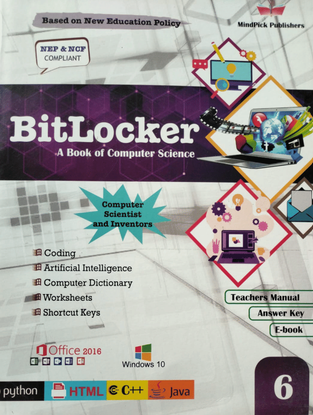     			BITLOCKER CLASS 6 ( A BOOK OF COMPUTER SCIENCE )