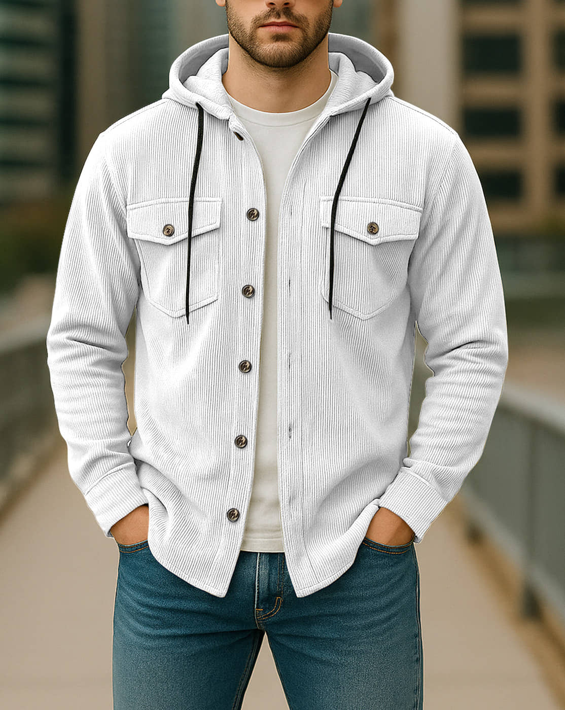 Eyebogler Polyester Oversized Fit Solids Full Sleeves Men's Casual Shirt - Black ( Pack of 1 )