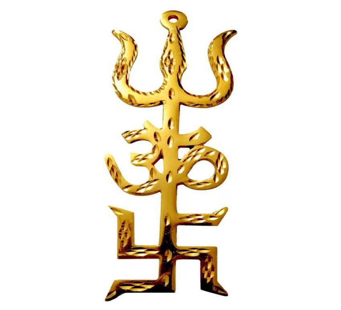     			Gopika Trishul TRISHAKTI YANTRA ( Pack of 1 )