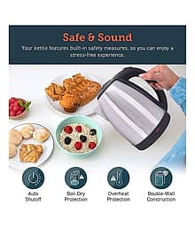 Milan Silver 2 litres Stainless Steel Water and Tea & Soups