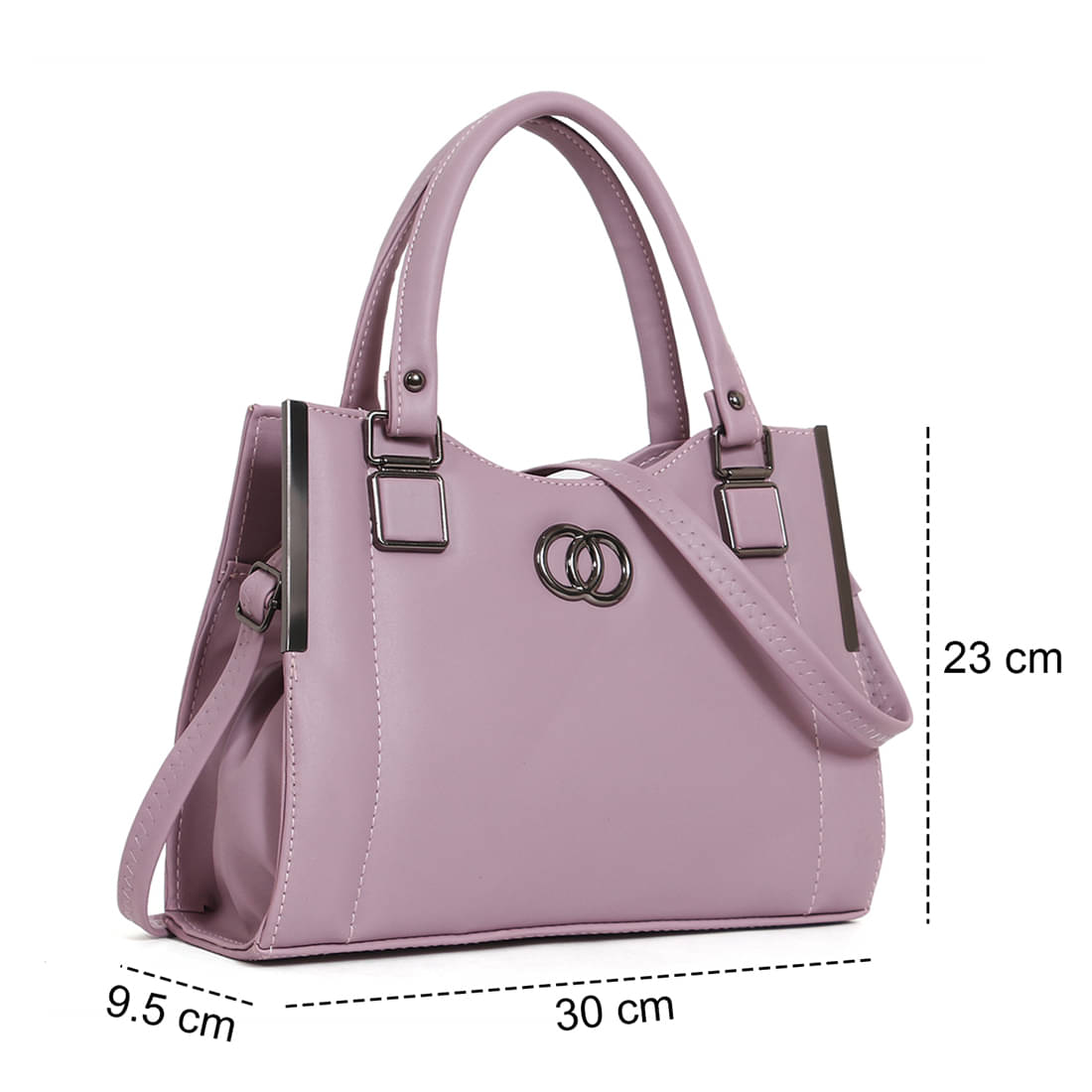     			Reprox Hobo Bag PU Set of 1 ( Pink )