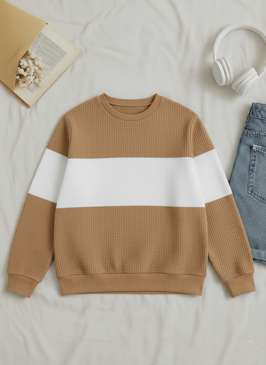 Singham Cotton Blend Round Neck Men's Sweatshirt - Brown ( Pack of 1 ) Singham Cotton Blend Round Neck Men's Sweatshirt - Brown ( Pack of 1 )